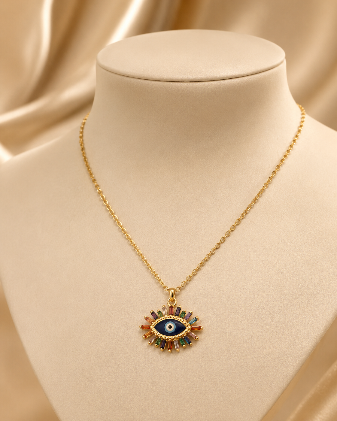 Ayla Evil Eye Necklace