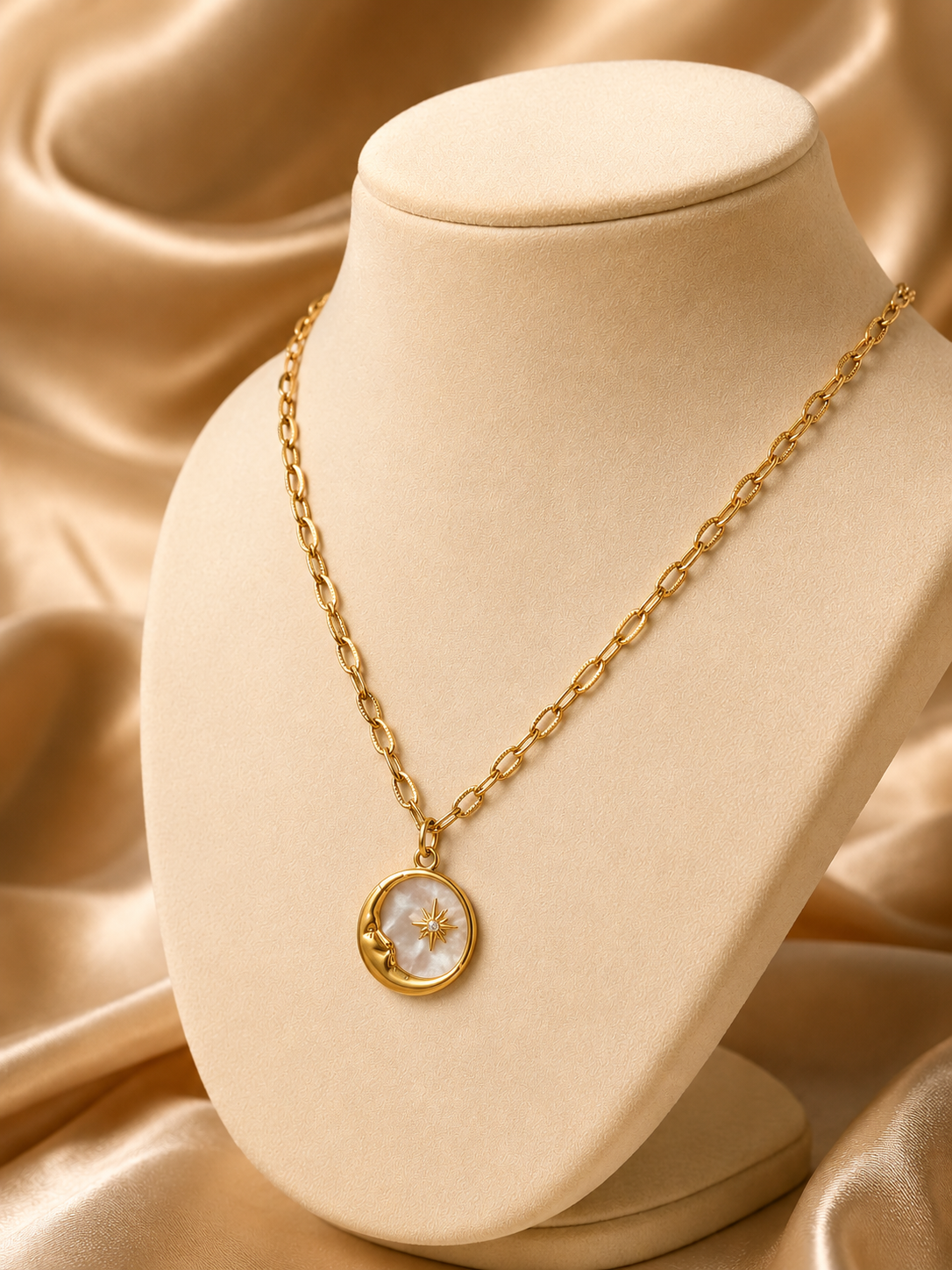 Celeste Moon Necklace thumbnail