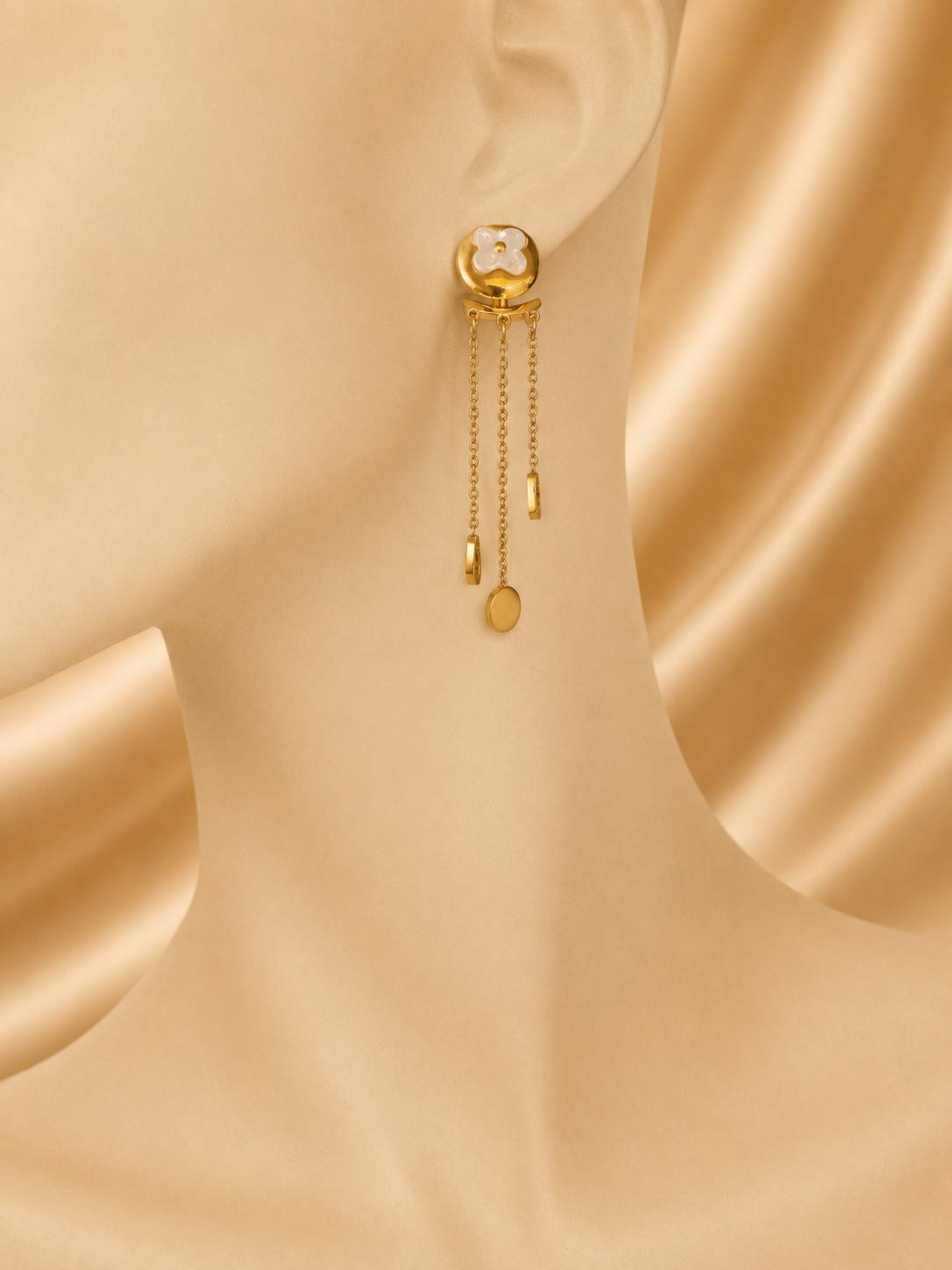 Lina Chain Drop Earrings