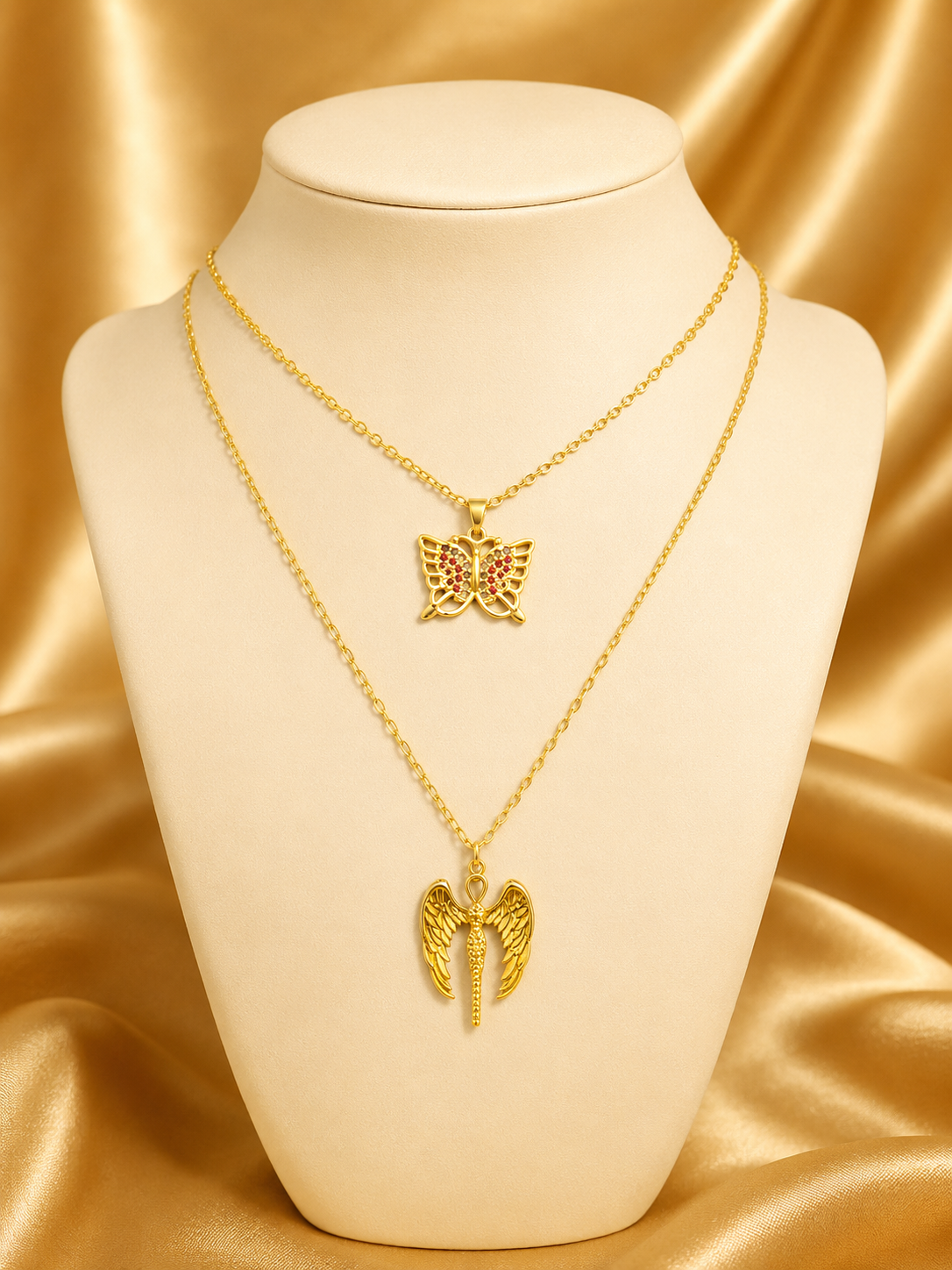 Seraphina Wing Necklace